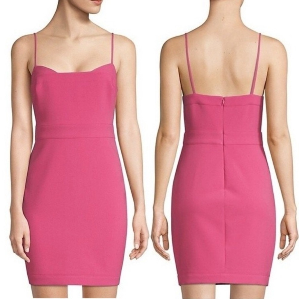 Likely Willard Mini Dress Pink Cactus Flower